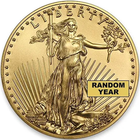 VARIED YEAR W 1/10 oz Proof American Gold Eagle Coin (Box + Certificate of Authenticity)*