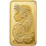 X5 PACK OF 1 GRAM GOLD BAR - PAMP Suisse - Multigram+25 (In Assay)