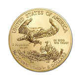 1/10 oz Gold American Eagle Type 1 Design (Date Varies)