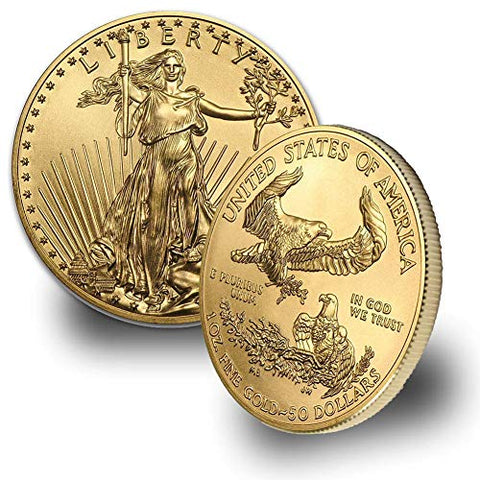 2023- Present (Random Year) 1oz American Gold Eagle $50 Brilliant Uncirculated