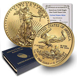 1/10 oz Gold American Eagle Type 1 Design (Date Varies)