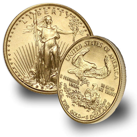 1986 - Present 1/10 oz American Gold Eagle (Random Year)