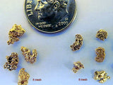 ALASKAN YUKON BC GOLD NUGGETS, MEDIUM-LARGE MESH, SOLD BY THE GRAM