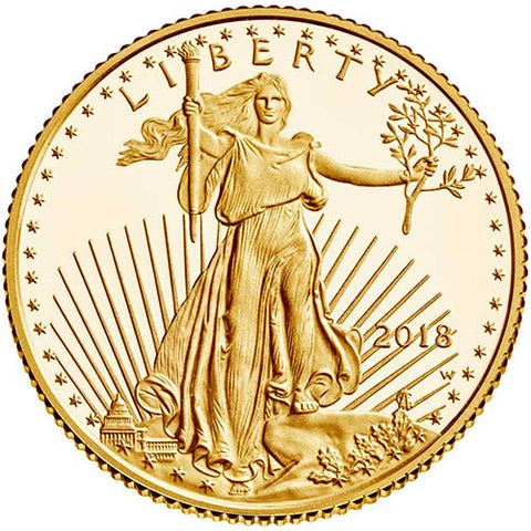 2018-2020 W 1/10 oz Proof American Gold Eagle Coin (Box + Certificate of Authenticity)*
